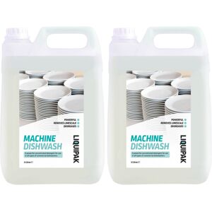 Liquipak (2x5 Litres) Machine Dishwash Detergent 5-20L Liquipak (2x5 Litres) Machine Dishwash Detergent 5-20L