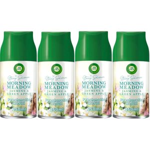 4 x Air Wick Freshmatic Automatic Spray Refill 250ml - Morning Meadow 4 x Air Wick Freshmatic Automatic Spray Refill 250ml - Morning Meadow