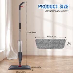 YouseaHome Spray Mop Floor Mop, Dry Wet Mop, 360 Degree Rotating Mop Home Kitchen Mop Floor YouseaHome Spray Mop Floor Mop, Dry Wet Mop, 360 Degree Rotating Mop Home Kitchen Mop Floor