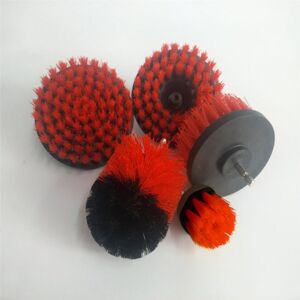 GreenZech Drill Brush Set - 2/3.5/4/5 Inch - Red/Blue/Yellow GreenZech Drill Brush Set - 2/3.5/4/5 Inch - Red/Blue/Yellow