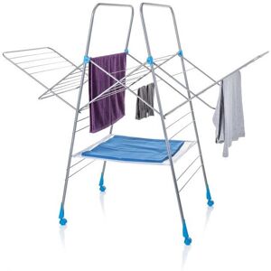Minky Homecare Multi Dryer Clothes Drying Rack with 82 Feet of Rack Space Fold Minky Homecare Multi Dryer Clothes Drying Rack with 82 Feet of Rack Space Fold