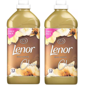 dylex Lenor Gold Orchid Fabric Conditioner - 2 x 1.8L (104 Washes) Fresh Laundry Softe dylex Lenor Gold Orchid Fabric Conditioner - 2 x 1.8L (104 Washes) Fresh Laundry Softe