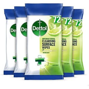 Dettol Antibacterial Surface Cleaning Disinfectant Wipes,360 Wipes Dettol Antibacterial Surface Cleaning Disinfectant Wipes,360 Wipes