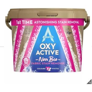 Astonish Oxy Active Non Bio Fabric Stain Remover, 3kg Astonish Oxy Active Non Bio Fabric Stain Remover, 3kg