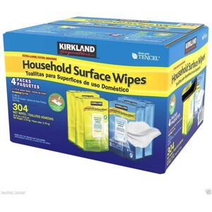 Kirkland Signature 3 Jumbo Household Surface Cleans and Disinfects Wipes - Wipes Out 99.9% Germs / Kirkland Signature 3 Jumbo Household Surface Cleans and Disinfects Wipes - Wipes Out 99.9% Germs /