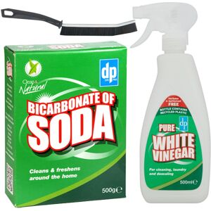Glameno Bicarbonate of Soda for Cleaning 500g (Baking soda for cleaning) with White Vine Glameno Bicarbonate of Soda for Cleaning 500g (Baking soda for cleaning) with White Vine