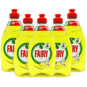 Fairy Washing Up Liquid Lemon, 320ml - Powerful Grease-Cutting Dish Soap with a Fairy Washing Up Liquid Lemon, 320ml - Powerful Grease-Cutting Dish Soap with a