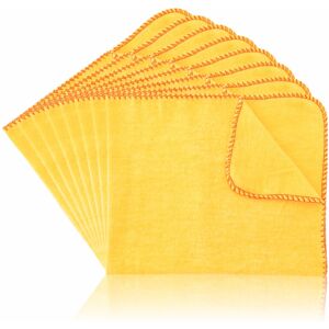 AL KAHF Yellow Dusters Heavy Duty Cotton Dusting Towel Soft Multi Purpose Duster Cloth F AL KAHF Yellow Dusters Heavy Duty Cotton Dusting Towel Soft Multi Purpose Duster Cloth F