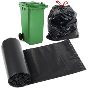 (10 Pack 130L Bin Bags) GEEZY 30L, 130L Black Bin Bags Home Kitchen Refusal Sack (10 Pack 130L Bin Bags) GEEZY 30L, 130L Black Bin Bags Home Kitchen Refusal Sack