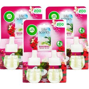 6 x Air Wick Plug in Oil Refills - Bahamas Beach Bliss 6 x Air Wick Plug in Oil Refills - Bahamas Beach Bliss