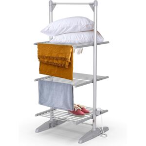 Vivo-MD001: Electric 3-Tier Heated Clothes Dryer Airer, Foldable Aluminum Rack, Vivo-MD001: Electric 3-Tier Heated Clothes Dryer Airer, Foldable Aluminum Rack,
