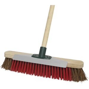 Sealey Heavy-Duty Stiff/Hard Bristle Broom with Scraper 16"(405mm) BM16SC Sealey Heavy-Duty Stiff/Hard Bristle Broom with Scraper 16"(405mm) BM16SC