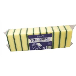 Ramon Contract Sponge Scourers (Pack of 10) Ramon Contract Sponge Scourers (Pack of 10)