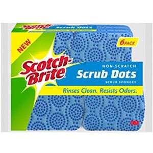 3M Sponge Scrub Dot No Scrach 6 3M Sponge Scrub Dot No Scrach 6