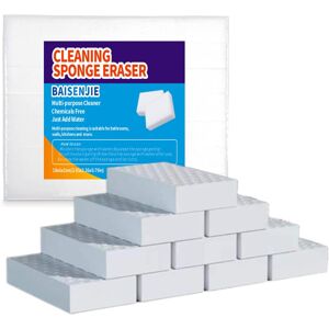 BAISENJIE Magic Sponges Eraser 50PcS 2X Density Melamine Sponge Foam cleaner fo BAISENJIE Magic Sponges Eraser 50PcS 2X Density Melamine Sponge Foam cleaner fo