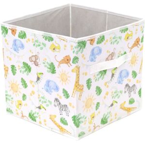 Carousel Home Nursery Storage Box Childrens Jungle Safari Storage Basket Foldable Square F Carousel Home Nursery Storage Box Childrens Jungle Safari Storage Basket Foldable Square F