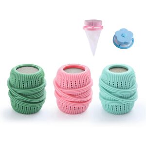 Unbranded (Three colors) Fabric Softener Ball Dispenser With Filter Bag Household Washer C Unbranded (Three colors) Fabric Softener Ball Dispenser With Filter Bag Household Washer C