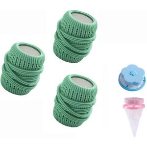 Unbranded (Green) Fabric Softener Ball Dispenser With Filter Bag Household Washer Clothes Unbranded (Green) Fabric Softener Ball Dispenser With Filter Bag Household Washer Clothes