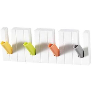 Unbranded (Multicolour) Piano Over The Door Coat Rack Multi-purpose Wall Mounted Clothes R Unbranded (Multicolour) Piano Over The Door Coat Rack Multi-purpose Wall Mounted Clothes R