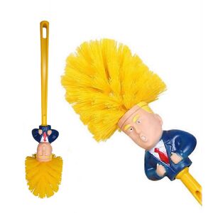 Leatpharkee Donald Trump Toilet Brush Funny Home Hotel Bathroom Cleaning Tool Leatpharkee Donald Trump Toilet Brush Funny Home Hotel Bathroom Cleaning Tool