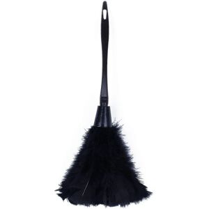 Unbranded 1pc Turkey Feather Duster with Black Plastic Handle Cleaning Tool(black)35cm AS Unbranded 1pc Turkey Feather Duster with Black Plastic Handle Cleaning Tool(black)35cm AS
