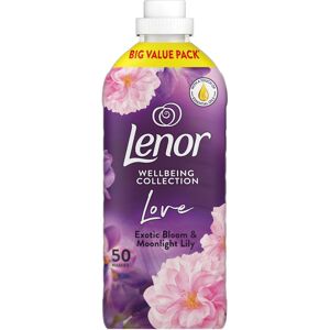 Lenor Wellbeing Fabric Conditioner- Exotic Bloom & Moonlight Lily Lenor Wellbeing Fabric Conditioner- Exotic Bloom & Moonlight Lily