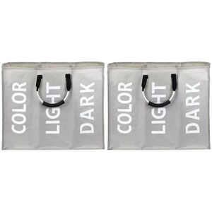 Unbranded Divided Foldable Laundry Basket Bag Dirty Clothes Laundry Basket Waterproof Fabr Unbranded Divided Foldable Laundry Basket Bag Dirty Clothes Laundry Basket Waterproof Fabr