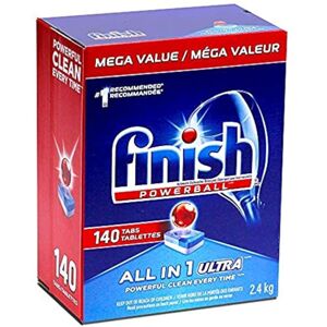 Finish Powerball Automatic Dishwasher Detergent All in 1 Ultra Powerful Clean Finish Powerball Automatic Dishwasher Detergent All in 1 Ultra Powerful Clean