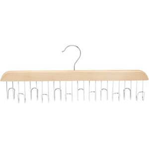 Amazon Basics Wooden Belt Hanger - Natural 2-Pack Amazon Basics Wooden Belt Hanger - Natural 2-Pack