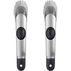OXO Steel Soap Dispensing Dish Brush (2 Pack) OXO Steel Soap Dispensing Dish Brush (2 Pack)
