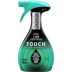 Febreze Unstopables Touch Fabric Spray and Odor Eliminator Fresh 16.9 oz Febreze Unstopables Touch Fabric Spray and Odor Eliminator Fresh 16.9 oz