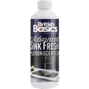 British Basics Remove Drain Sink Smells Advanced Sink Fresh Lemon Scented 500ml British Basics Remove Drain Sink Smells Advanced Sink Fresh Lemon Scented 500ml
