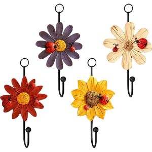 Unbranded Decorative Hook Flower Shape Hooks Coat Rack Hook for hanging coat hat key towel Unbranded Decorative Hook Flower Shape Hooks Coat Rack Hook for hanging coat hat key towel
