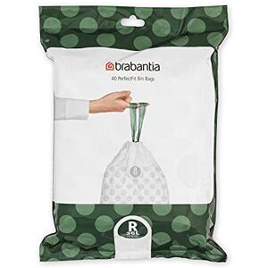 Brabantia 138546 PerfectFit Bin Liners (Size R/36 Litre) Thick Plastic Trash Bag Brabantia 138546 PerfectFit Bin Liners (Size R/36 Litre) Thick Plastic Trash Bag