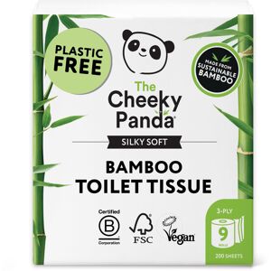 The Cheeky Panda Bamboo Toilet Paper – 9 Rolls of Toilet Paper Plastic Free Pa The Cheeky Panda Bamboo Toilet Paper – 9 Rolls of Toilet Paper Plastic Free Pa