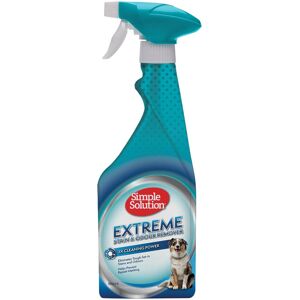 Simple Solution Extreme Dog Stain and Odour Remover, Enzymatic Cleaner with 3X P Simple Solution Extreme Dog Stain and Odour Remover, Enzymatic Cleaner with 3X P