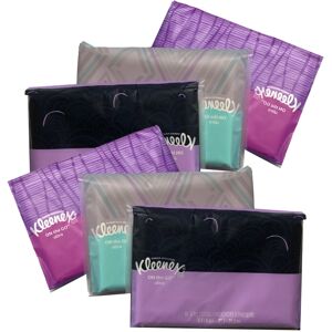 Kleenex 3 Pk Slim Pack Wallet Size (2 Pack) = 60 Tissues - Most Elegant Look of Any Port Kleenex 3 Pk Slim Pack Wallet Size (2 Pack) = 60 Tissues - Most Elegant Look of Any Port