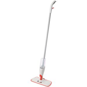 OXO Good Grips Microfibre Spray Mop with Slide-Out Scrubber, White/Metalic/Orang OXO Good Grips Microfibre Spray Mop with Slide-Out Scrubber, White/Metalic/Orang