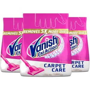 Vanish Carpet Cleaner + Upholyster, power Powder, Large Area Cleaning, Pack of 3 Vanish Carpet Cleaner + Upholyster, power Powder, Large Area Cleaning, Pack of 3