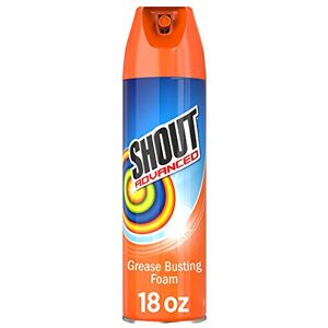 SCHREIEN Shout Advanced Grease Busting Foam, Laundry Stain Remover for Oil and Grease Sta SCHREIEN Shout Advanced Grease Busting Foam, Laundry Stain Remover for Oil and Grease Sta