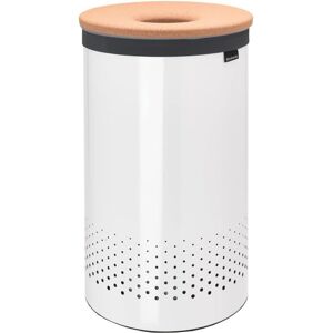 Brabantia - Laundry Bin - Cork Lid - Portable Laundry Bag Inside - Quick-drop Op Brabantia - Laundry Bin - Cork Lid - Portable Laundry Bag Inside - Quick-drop Op
