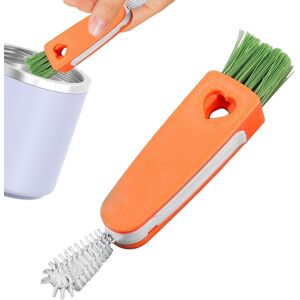 Unbranded (Orange) Bottle Lid Cleaning Brush Multifunctional Lid Crevice Cup Cleaner Bru Unbranded (Orange) Bottle Lid Cleaning Brush Multifunctional Lid Crevice Cup Cleaner Bru