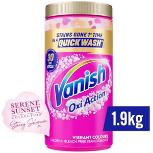 Vanish Gold Oxi Action Chlorine Bleach Free Stain Remover Powder, For Colours, 1 Vanish Gold Oxi Action Chlorine Bleach Free Stain Remover Powder, For Colours, 1