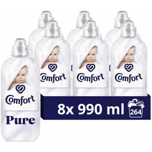 Comfort Pure Fabric Conditioner dermatologically tested gentle next to sensitive Comfort Pure Fabric Conditioner dermatologically tested gentle next to sensitive