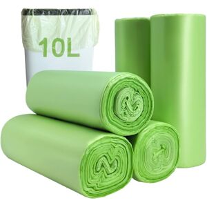 JCKCWL Small Biodegradable Bin Liners 100PCS, 10L Food Waste Bags Trash Bags, Co JCKCWL Small Biodegradable Bin Liners 100PCS, 10L Food Waste Bags Trash Bags, Co
