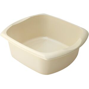 Addis Rectangular Washing Up Bowl, Linen, 9.5 Litre Addis Rectangular Washing Up Bowl, Linen, 9.5 Litre