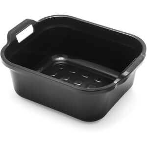 Addis 517936 Large Rectangular 10 Litre Washing Up Bowl with Handles, Black, 39 Addis 517936 Large Rectangular 10 Litre Washing Up Bowl with Handles, Black, 39