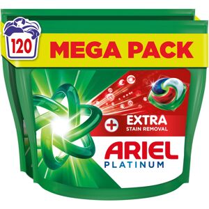 Ariel Platinum PODS?, Washing Liquid Laundry Detergent Capsules 120 Washes (60x2 Ariel Platinum PODS?, Washing Liquid Laundry Detergent Capsules 120 Washes (60x2