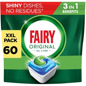 Fairy Original All in One Auto Dishwashing Tablet 60CT Fairy Original All in One Auto Dishwashing Tablet 60CT