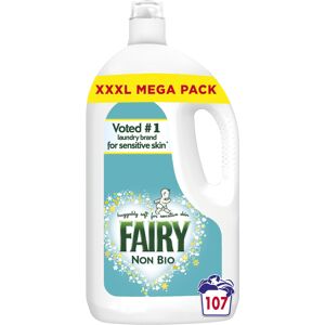 Fairy Non Bio Liquid Laundry Detergent, 107 Washes 3.531 l, Voted Number 1 For S Fairy Non Bio Liquid Laundry Detergent, 107 Washes 3.531 l, Voted Number 1 For S